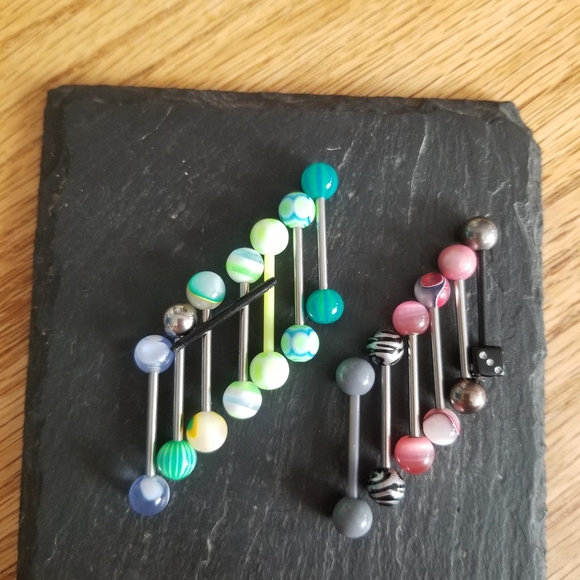 NEW 14g Piercing Bars 3 for $8 - Picture 3 of 3